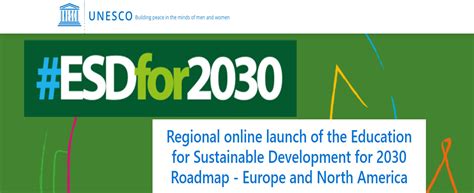 Regional Online Launch Of The Education For Sustainable Development For