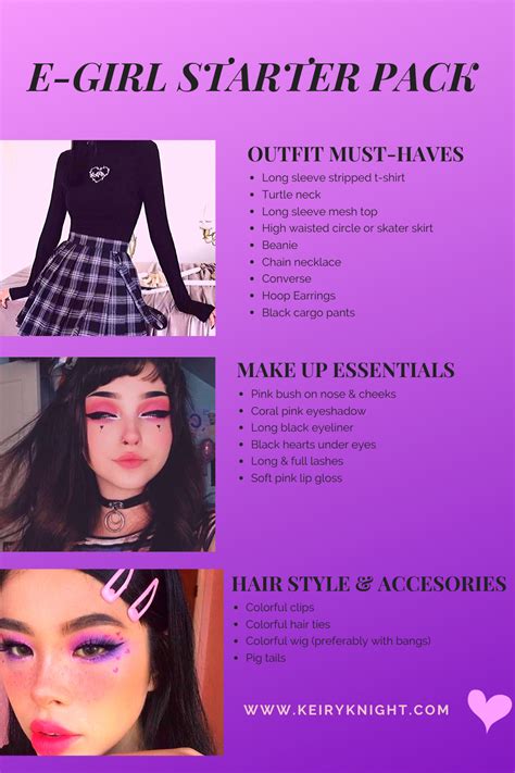 E Girl Starter Pack E Girl Outfits Egirl Fashion E Girl Style