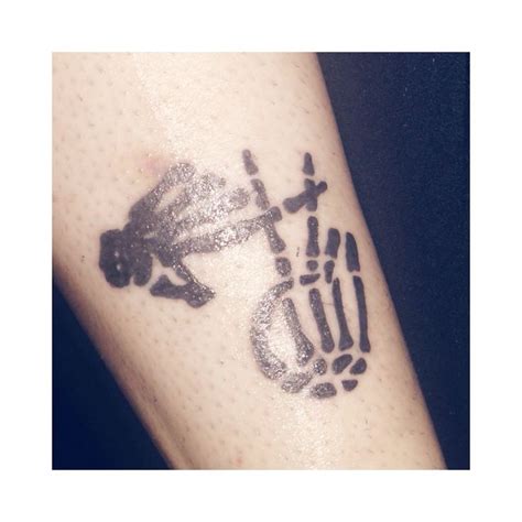 Twenty One Pilots Skeleton Clique Tattoo