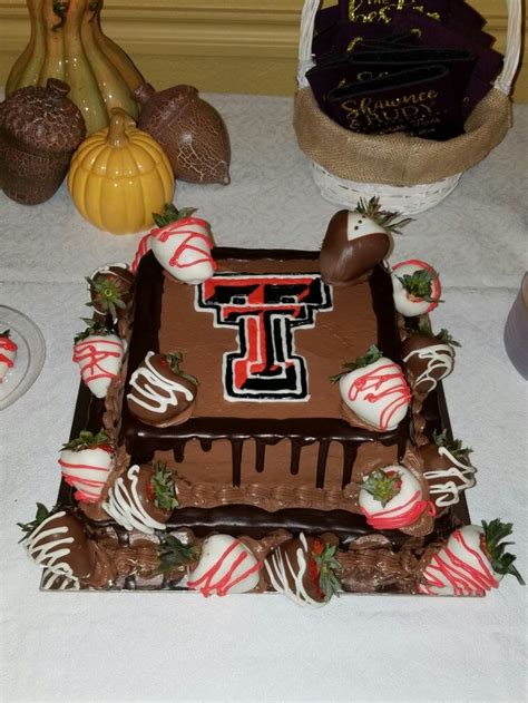 Texas Tech Groom S Cake