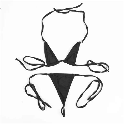 Exquisite And Sultry Bikini Gstring Thong Bra Set Womens Sexy Lingerie Eur 614 Picclick It