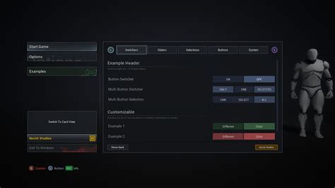 Game Menu System In Blueprints Ue Marketplace