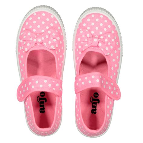 Sapatos De Lona Rosa Para Menina Pep Africa