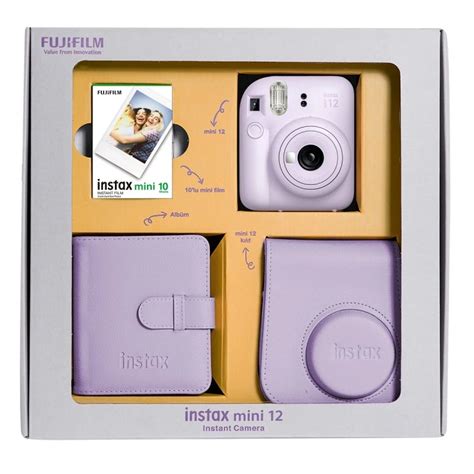 Fujifilm Instax Mini Purple Bundle Box