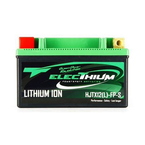 Batterie Lithium Electhium V Ah Ytx Bs Hjtx L Fp S