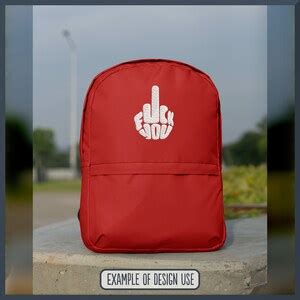 Fuck You Middle Finger Text Embroidery File X Hoop Gift Hobby Decorative Mad Angry