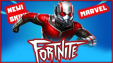 New Marvel Skin Ant Man Fortnite Battle Royale Gameplay Youtube