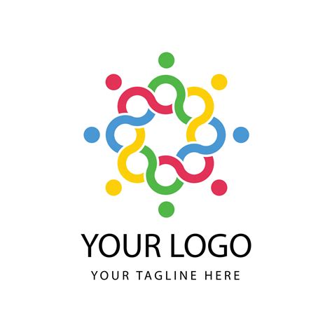 culture logo design template vector 14532932 Vector Art at Vecteezy