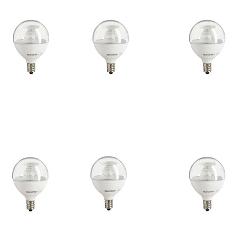 Sunlite Watt Equivalent Clear Warm White G Dimmable Led Light