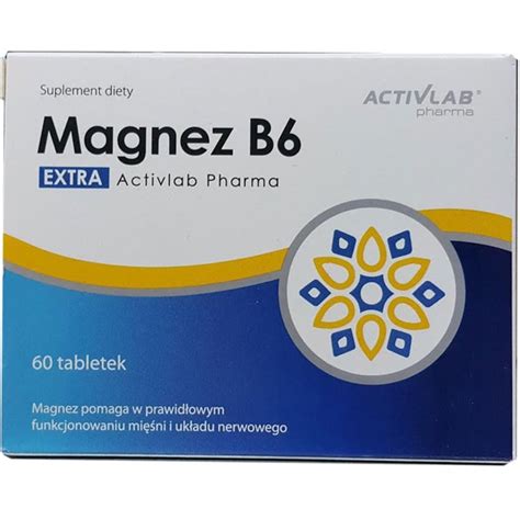 Activlab Pharma Magnez B Tab Extra Mg Witamina