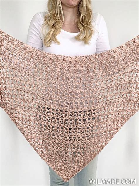 Vintage Tulip Shawl Pattern By Wilma Westenberg Crochet Shawl Pattern