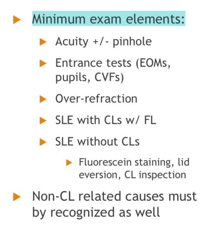 CL Corneal GP Troubleshooting Flashcards Quizlet