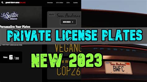 Gta New License Plate Creator How To Make Custom Plates In Gta