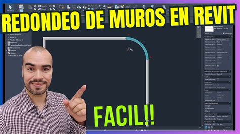 Revit Hack Muros Curvos En Clicks Youtube