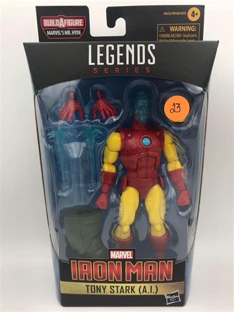 Marvel Legends Iron Man Series Tony Stark A I Needless Toys And