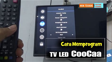 Cara Memprogram TV COOCAA Sudah Digital YouTube