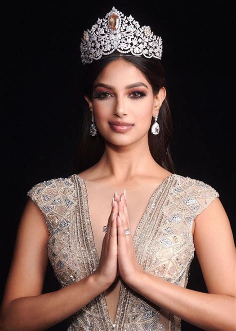 Indiana Harnaaz Sandhu Coroada Como Miss Universo Campinas Cafe