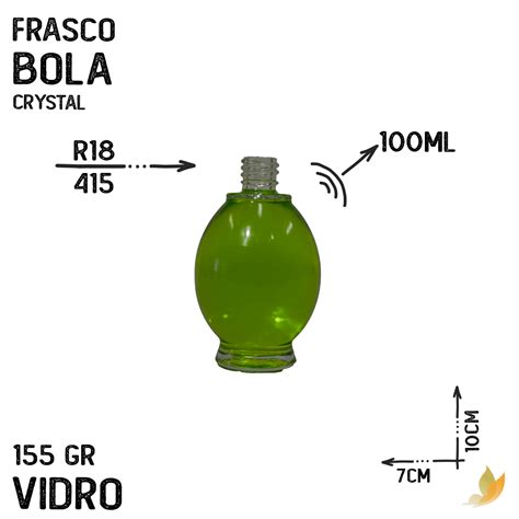 Frasco Bola R18 415 Crystal 100 Ml