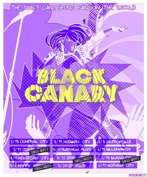 Get Ready To Scream With The Black Canary Band Ep