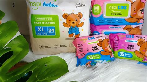 Inspi Babies New Product Comfort Baby Diaper And Premium Baby Wipes