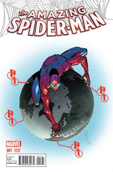 Les Variant Covers DAmazing Spider Man 1