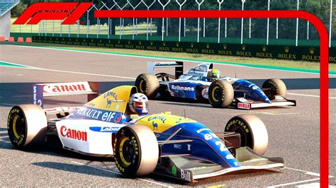 F1 1993 FW15C Vs F1 1994 FW16 Williams F1Team Imola GP