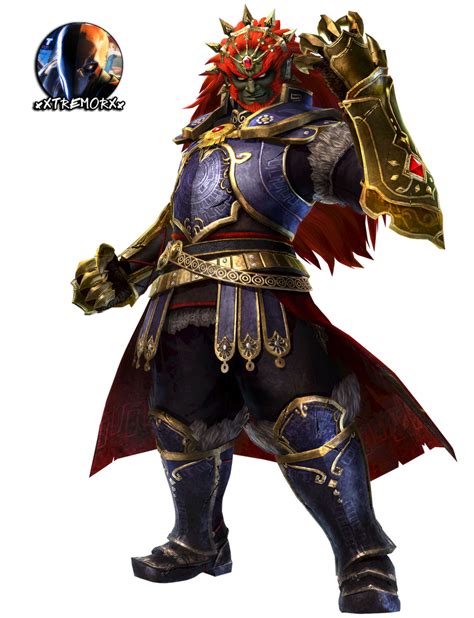 Ganondorf 1 Hyrule Warriors Render Hi Res By Xxtremorxx On