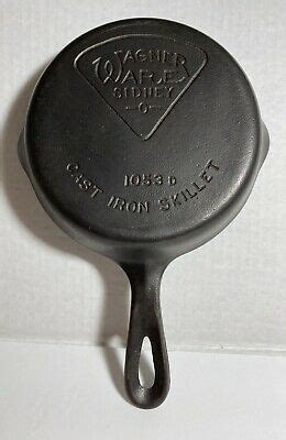 Wagner Ware Cast Iron Skillet D Pie Logo Ebay It Cast