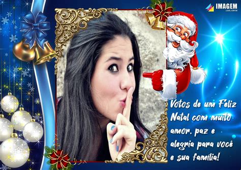 Montagem De Fotos Natal Moldura Para Fotos Votos De Feliz Natal