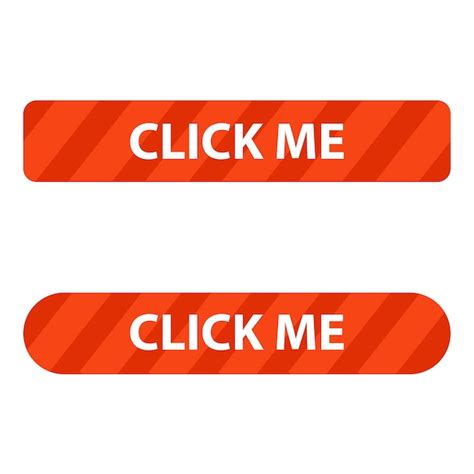 Premium Vector Click Me Buttons Set