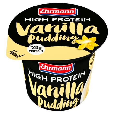 Ehrmann High Protein Vanilla Pudding 200g Tesco Potraviny