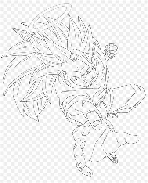 Goku Vegeta Line Art Super Saiyan Sketch Png X Px Goku Arm