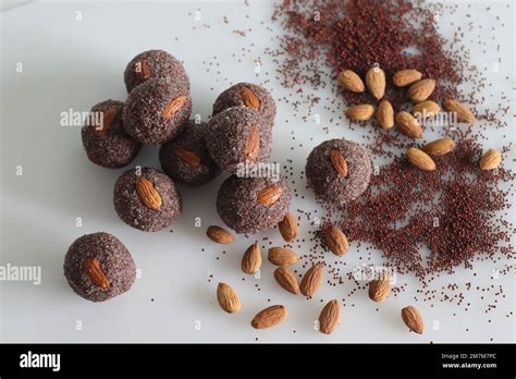 Ragi Coconut Ladoos Made With A Mixture Of Ragi Flour Jaggery Ghee