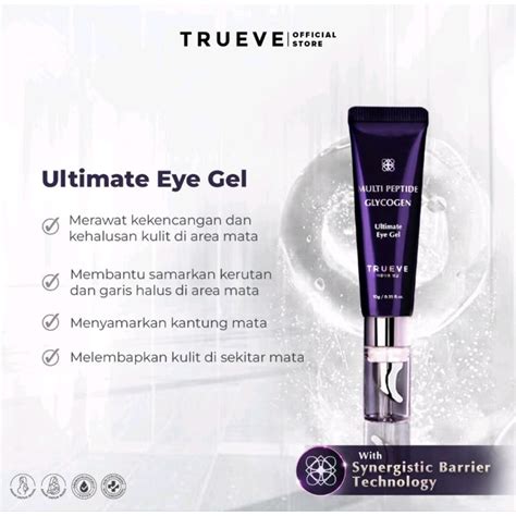 Jual TRUEVE Ultimate Eye Gel Glycogen Peptide Perawatan Shopee