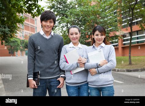 Young university student campus stroll Stock Photo - Alamy