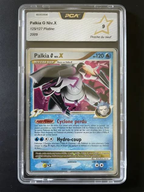 Carte Pokemon Palkia G Niv X Platine De Base Pca Neuve Fr Eur