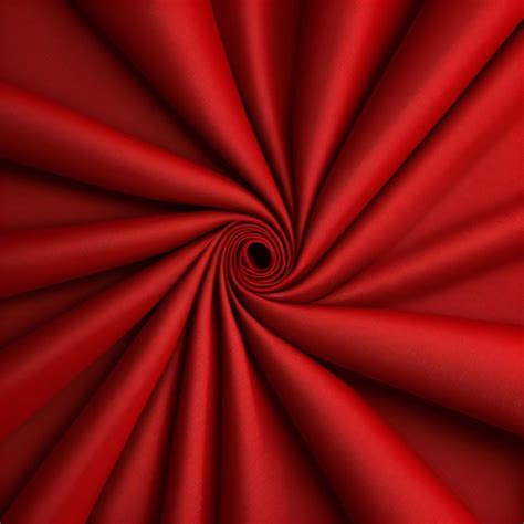 Premium Photo A Red Fabric With A Spiral In The Center