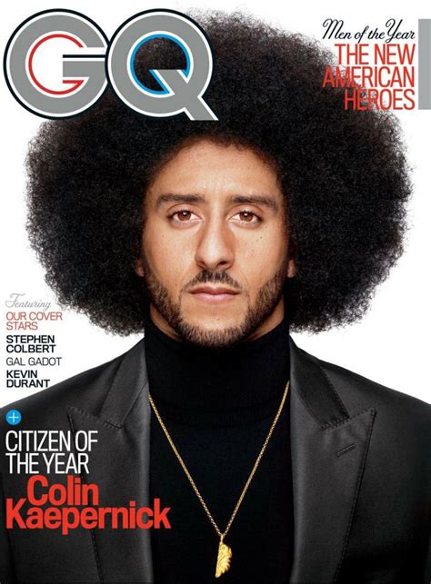 Former San Francisco Er Colin Kaepernick Named Gq S Citizen Of The