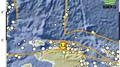 Tambraw Papua Barat Diguncang Gempa Terkini Dengan Magnitudo Sr