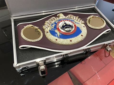 Wbo Boxing Championship Title Belt Zees Belts