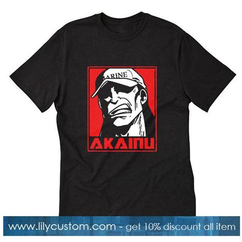 Akainu T Shirt Lilycustom