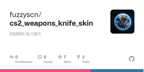 GitHub - fuzzyscn/cs2_weapons_knife_skin: CS2换肤 换刀插件