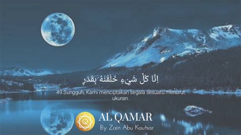 Beautiful Surah Al Qamar Ayat Zain Abu Kautsar Quran Stop