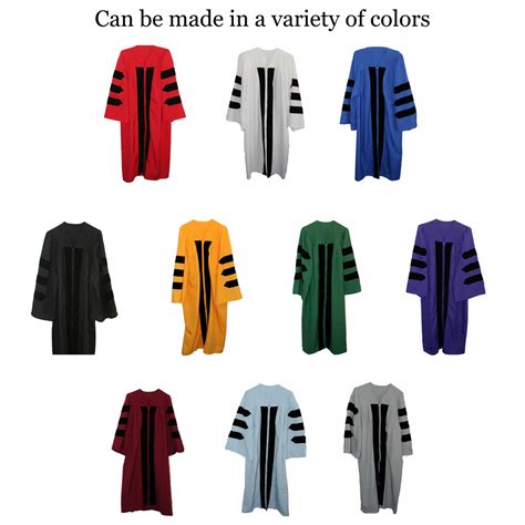 Doctoral Gown Phd Robe