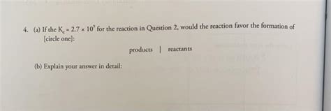 Solved Postlab Questions 1 Define The Term Equilibrium Chegg