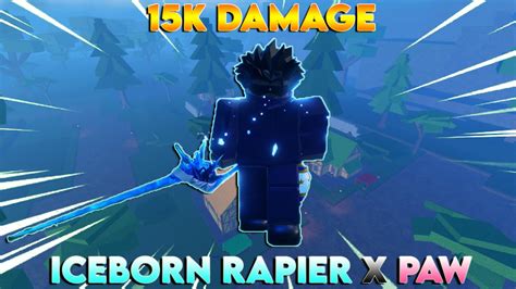 GPO ICEBORN RAPIER X PAW WITHOUT TP DASH IS AMAZING 15K DAMAGE YouTube