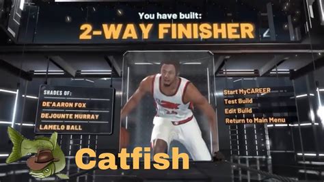 Nba K Way Finisher Build That Can Shoot Catfish Build Ep Youtube