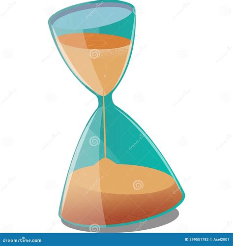 Hourglass Sand Clock Vector Time Deadline Icon Stock Illustration Illustration Of Business