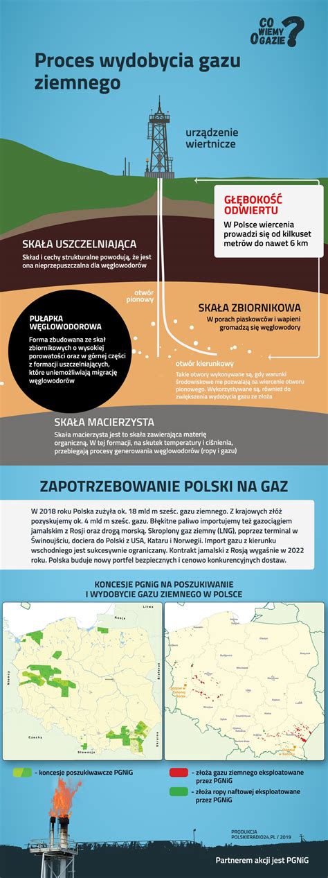 Gdzie w Polsce wydobywamy gaz Skąd go importujemy