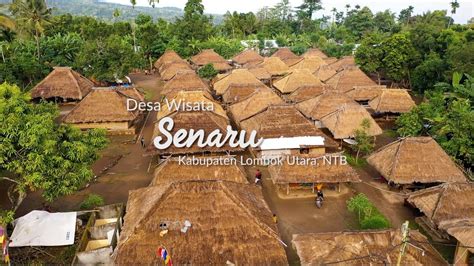 Desa Wisata Senaru Kab Lombok Utara Ntb Youtube